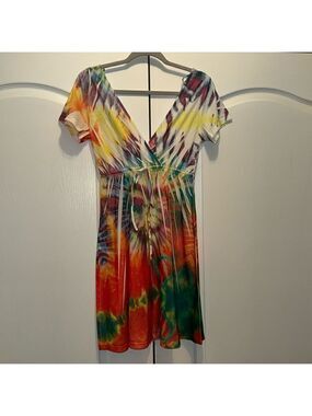 TIKI PALM Tie Dye Dress